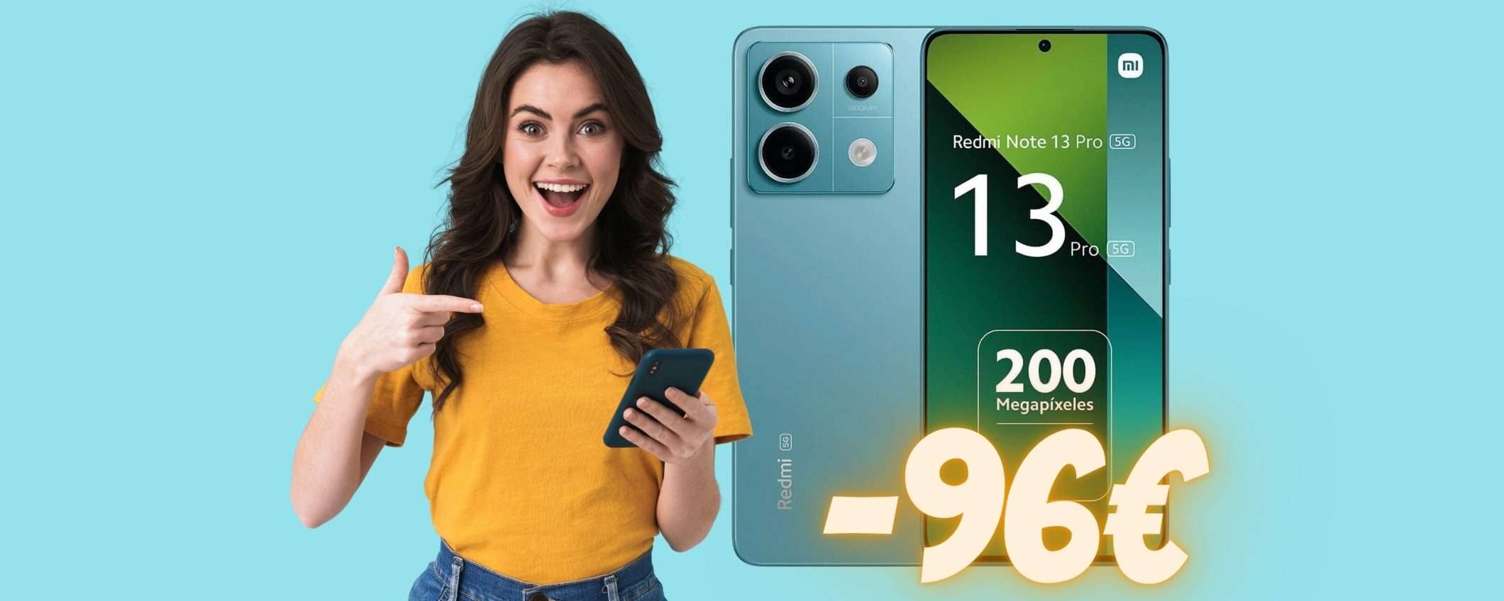 Redmi Note 13 Pro 5G (12/512GB) in OFFERTA BOMBA su eBay (-96€)