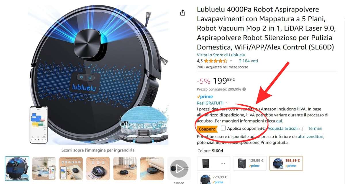 robot-aspirapolvere-lavapavimenti-remote-cortol-sconto-60e-coupon