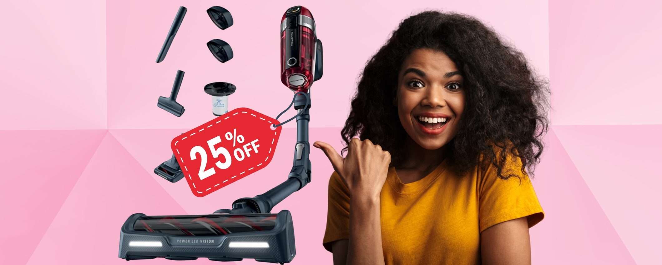 Rowenta X-FORCE 11-60: aspirapolvere senza fili PREMIUM a PREZZO SHOCK Rowenta X-FORCE 11-60: aspirapolvere senza fili PREMIUM a PREZZO SHOCK