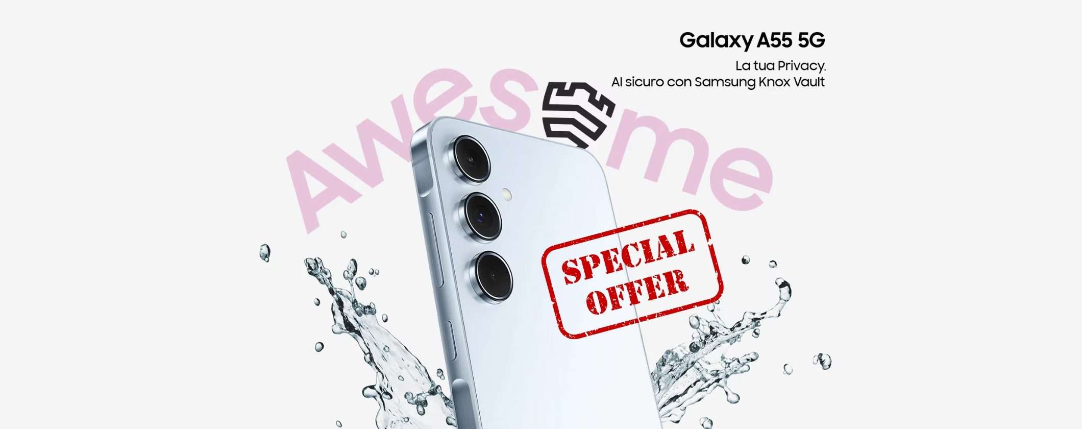 Samsung Galaxy A55 256GB: novità incredibile con 170€ di SCONTO su eBay