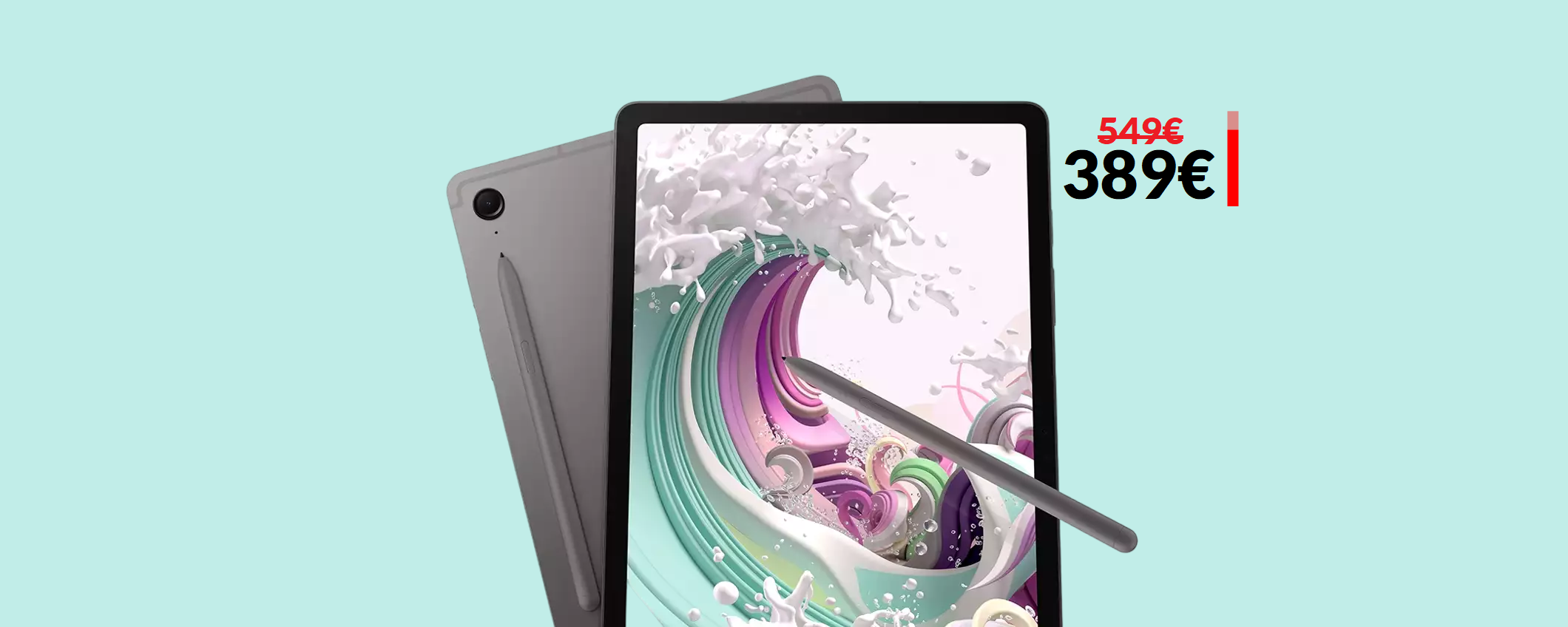 Samsung Galaxy Tab S9 FE con S Pen: il prezzo crolla su Amazon Samsung Galaxy Tab S9 FE con S Pen: il prezzo crolla su Amazon