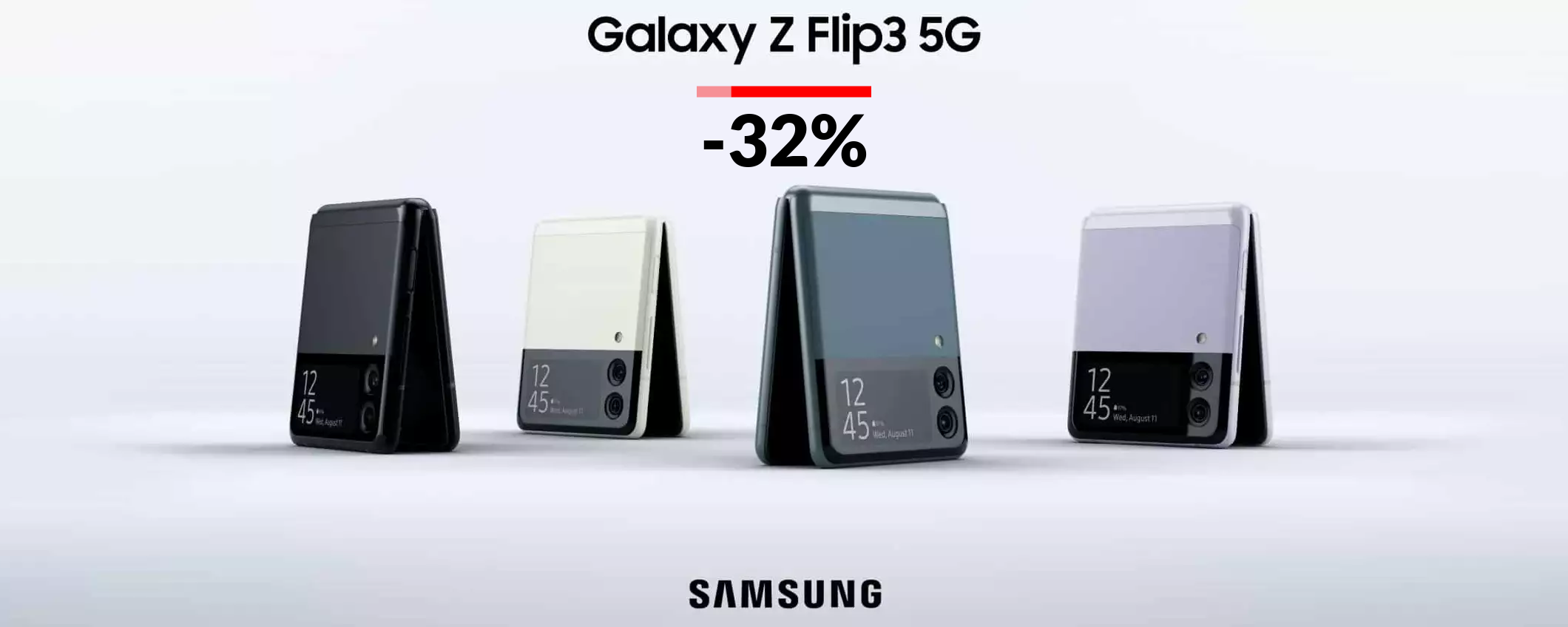 Samsung Galaxy Z Flip3 5G: il prezzo CROLLA ormai sotto i 500€ Samsung Galaxy Z Flip3 5G: il prezzo CROLLA ormai sotto i 500€