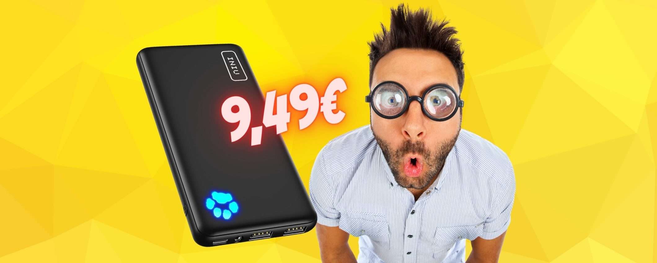 Solo 9,49€ per questo potentissimo Power Bank ultra sottile e leggero Solo 9,49€ per questo potentissimo Power Bank ultra sottile e leggero