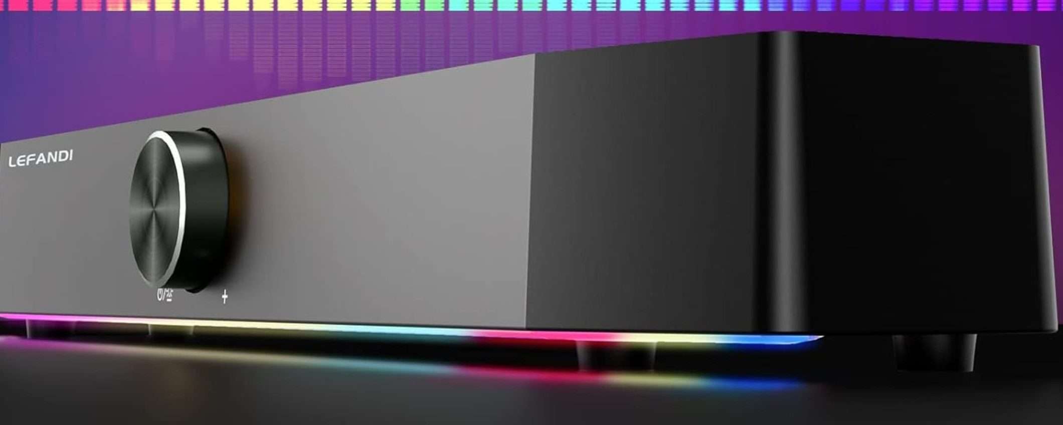 Una soundbar Bluetooth SPETTACOLARE a prezzo da mercatino su Amazon (35€) Una soundbar Bluetooth SPETTACOLARE a prezzo da mercatino su Amazon (35€)