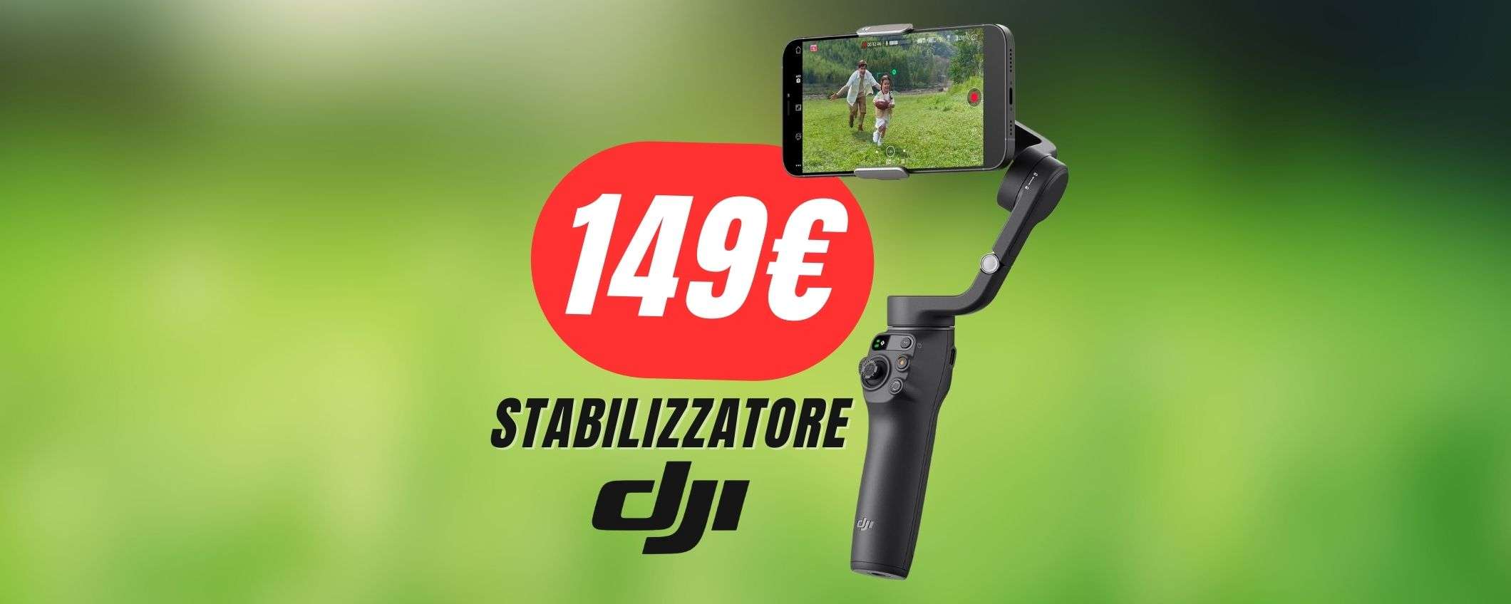 Stabilizza i video fatti con lo smartphone grazie al gimbal DJI! Stabilizza i video fatti con lo smartphone grazie al gimbal DJI!