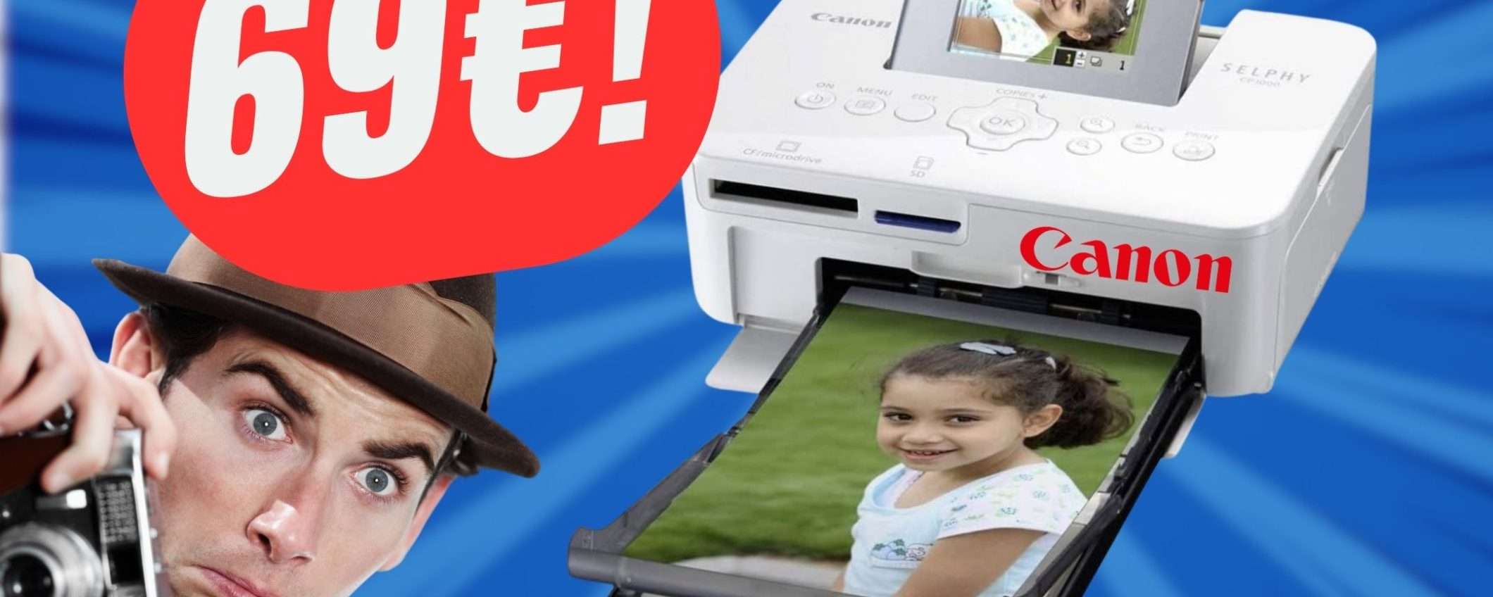 Questa Stampante Fotografica di Canon è SCONTATA del 36%! Questa Stampante Fotografica di Canon è SCONTATA del 36%!