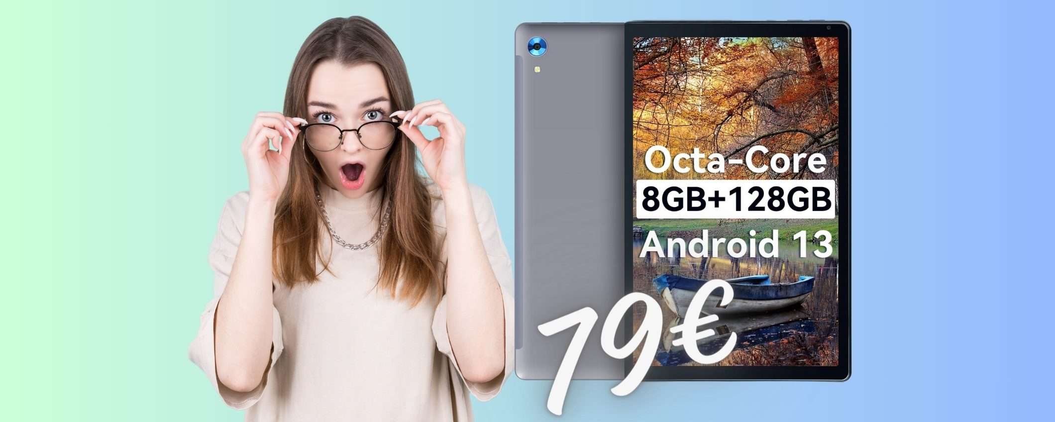 Tablet Android da 10 pollici in SCONTO del 46% è tuo a SOLI 79€