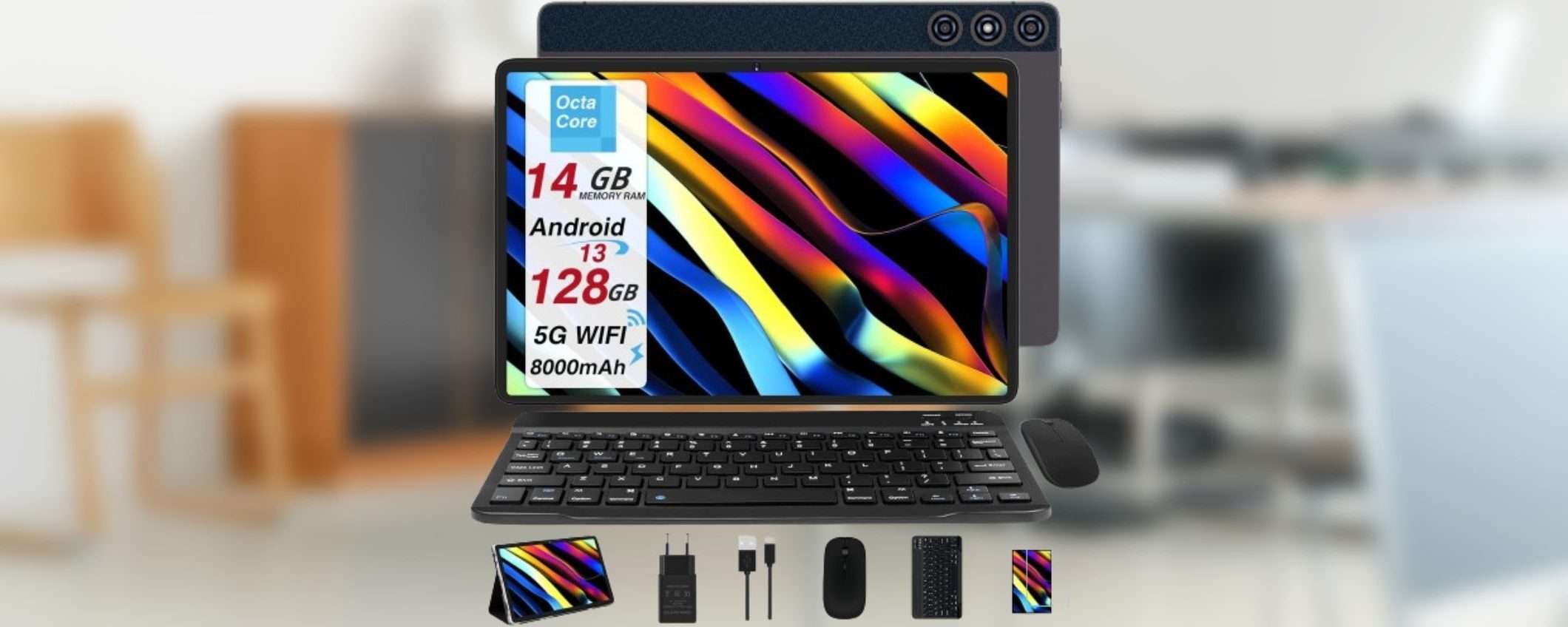Con 99€ prendi un tablet che è un COMPUTER super accessoriato (Amazon)