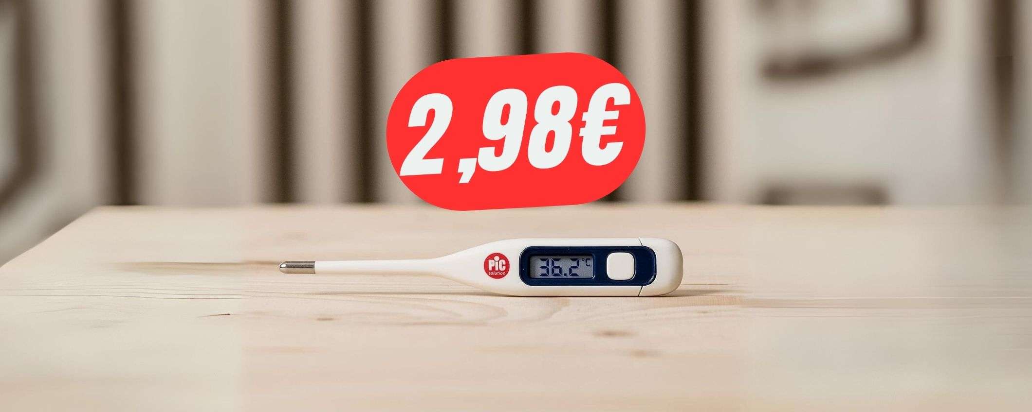 Il termometro digitale di Pic Solution a 2,98€ è REGALATO!
