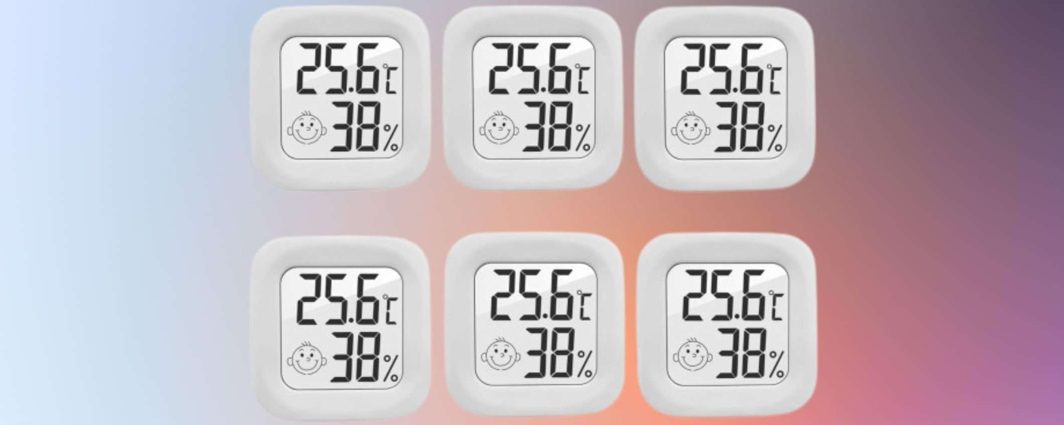 Termometro igrometro a 1,99€ su Amazon, FOLLIA: preciso e con display Termometro igrometro a 1,99€ su Amazon, FOLLIA: preciso e con display