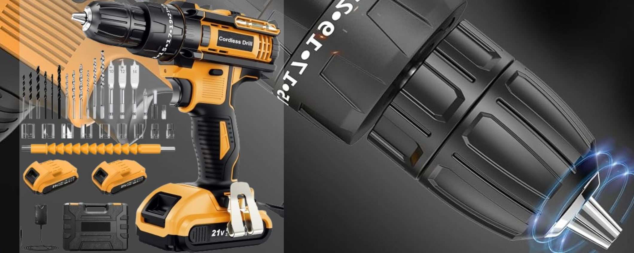 Amazon SBANCA tutto: trapano avvitatore accessoriato con PERCUSSIONE a 47€ Amazon SBANCA tutto: trapano avvitatore accessoriato con PERCUSSIONE a 47€