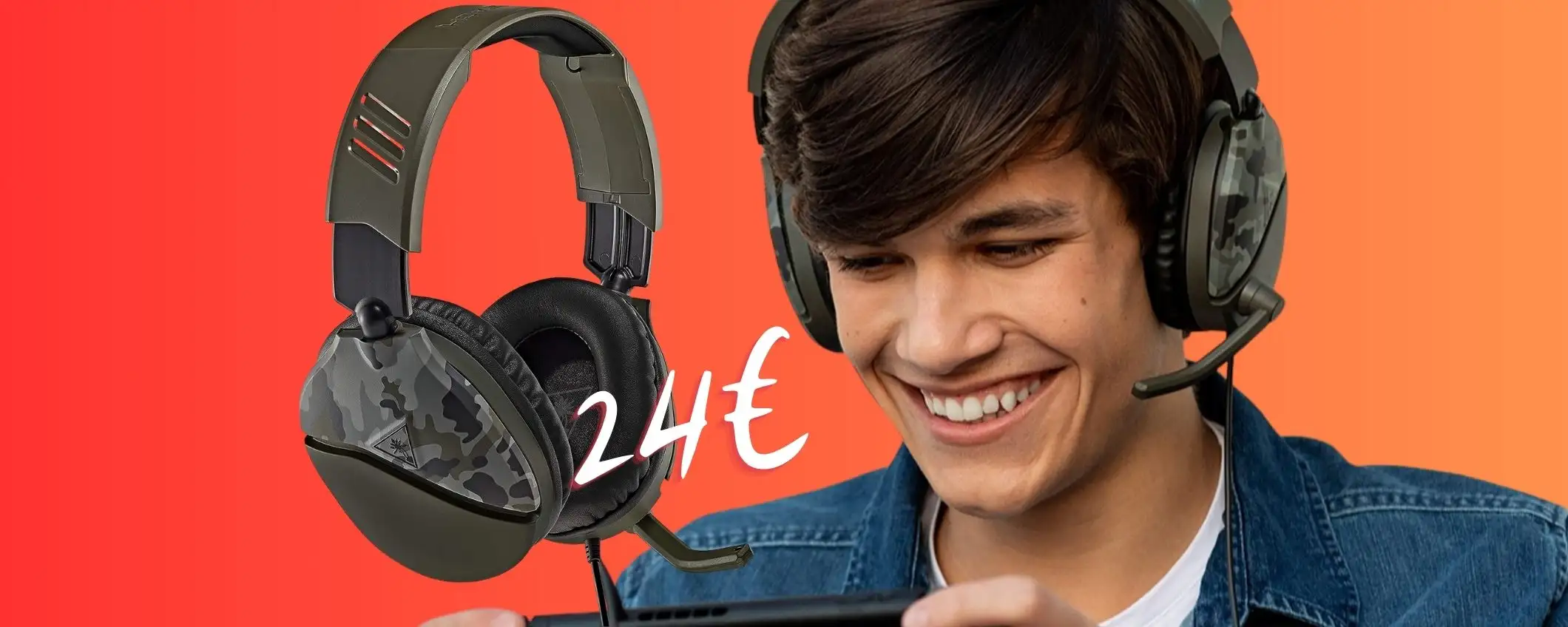 Turtle Beach Recon 70: cuffie da gaming multi-piattaforma a soli 24€