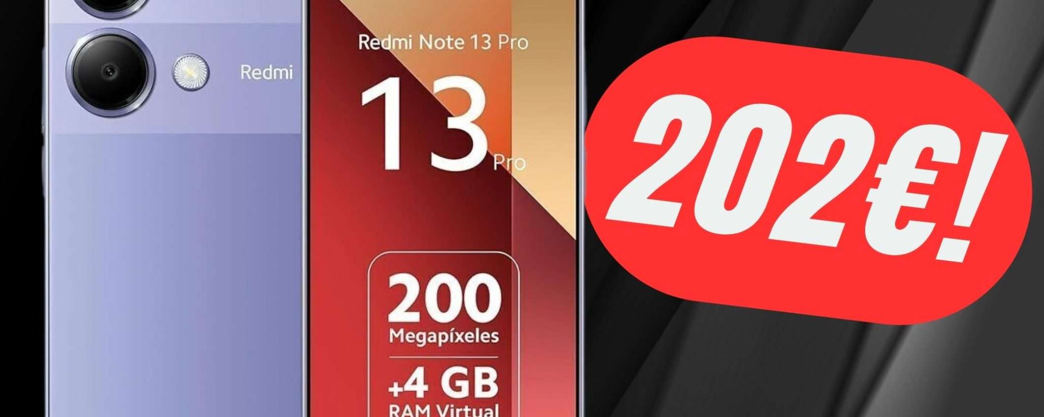 Xiaomi Redmi Note 13 Pro a 202€ è la BOMBA NOTTURNA di eBay!