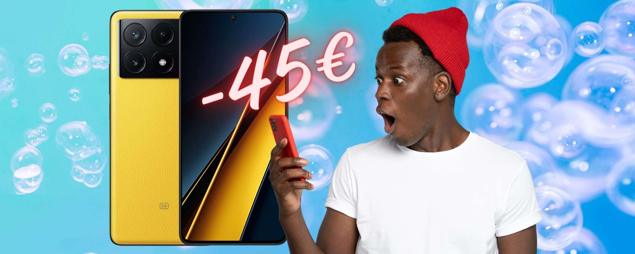 Xiaomi POCO X6 Pro con 12GB di RAM e 512GB a un SUPER PREZZO Xiaomi POCO X6 Pro con 12GB di RAM e 512GB a un SUPER PREZZO