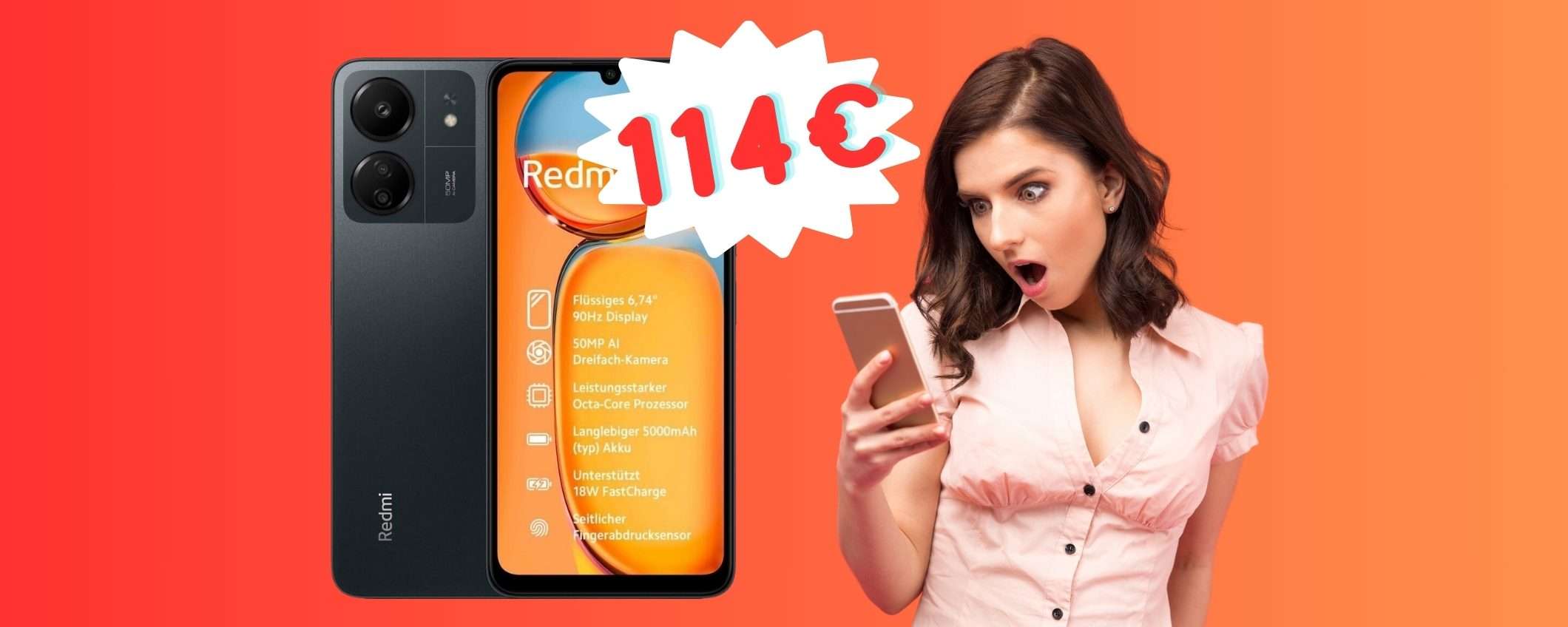 Xiaomi Redmi 13C da 256GB a 64€ in MENO su eBay, super OFFERTA Xiaomi Redmi 13C da 256GB a 64€ in MENO su eBay, super OFFERTA
