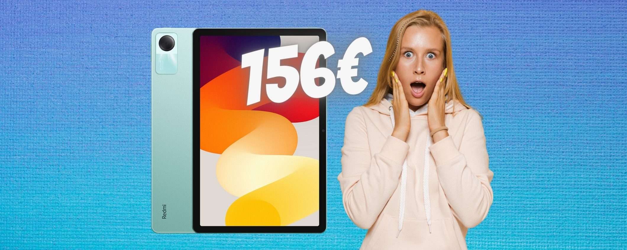 Xiaomi Redmi Pad SE da 11 pollici (8/256GB) a soli 156€ su eBay Xiaomi Redmi Pad SE da 11 pollici (8/256GB) a soli 156€ su eBay