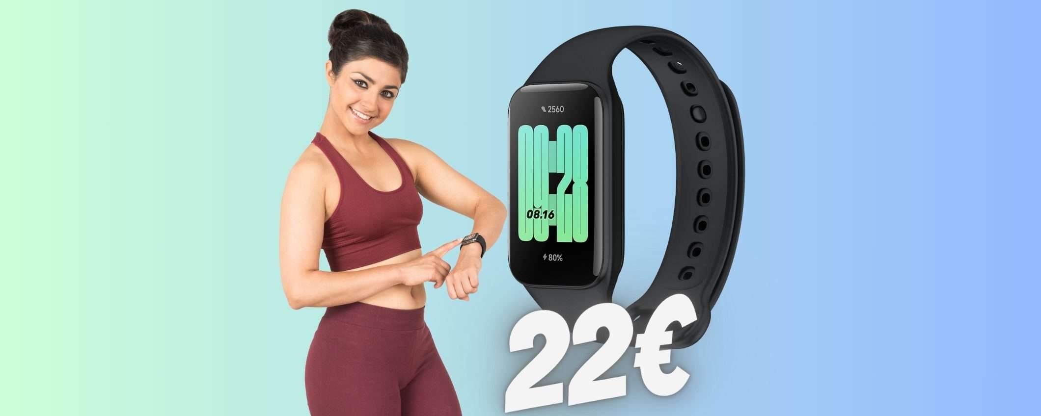 Xiaomi Redmi Smart Band 2 a PREZZO INCREDIBILE, su Amazon solo 22€