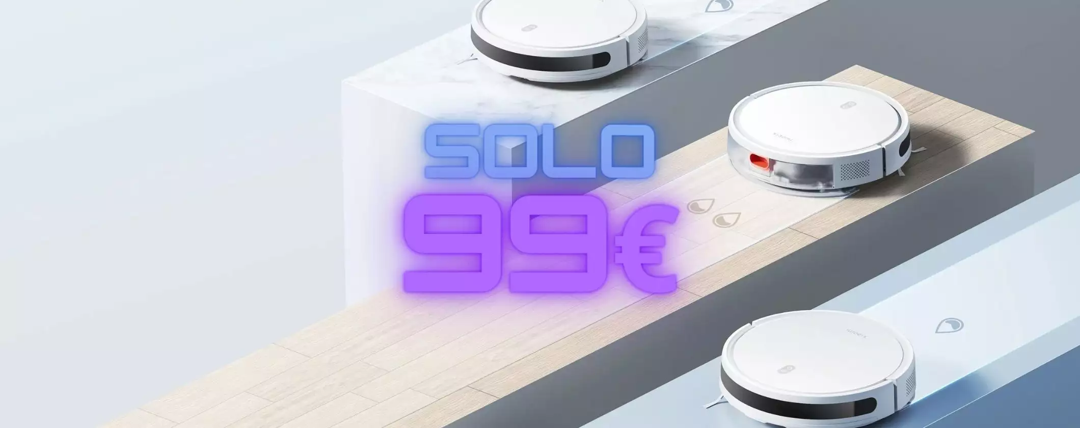 Xiaomi Robot Vacuum E12: 99€, anziché 239€, sul Mi Store SOLO OGGI