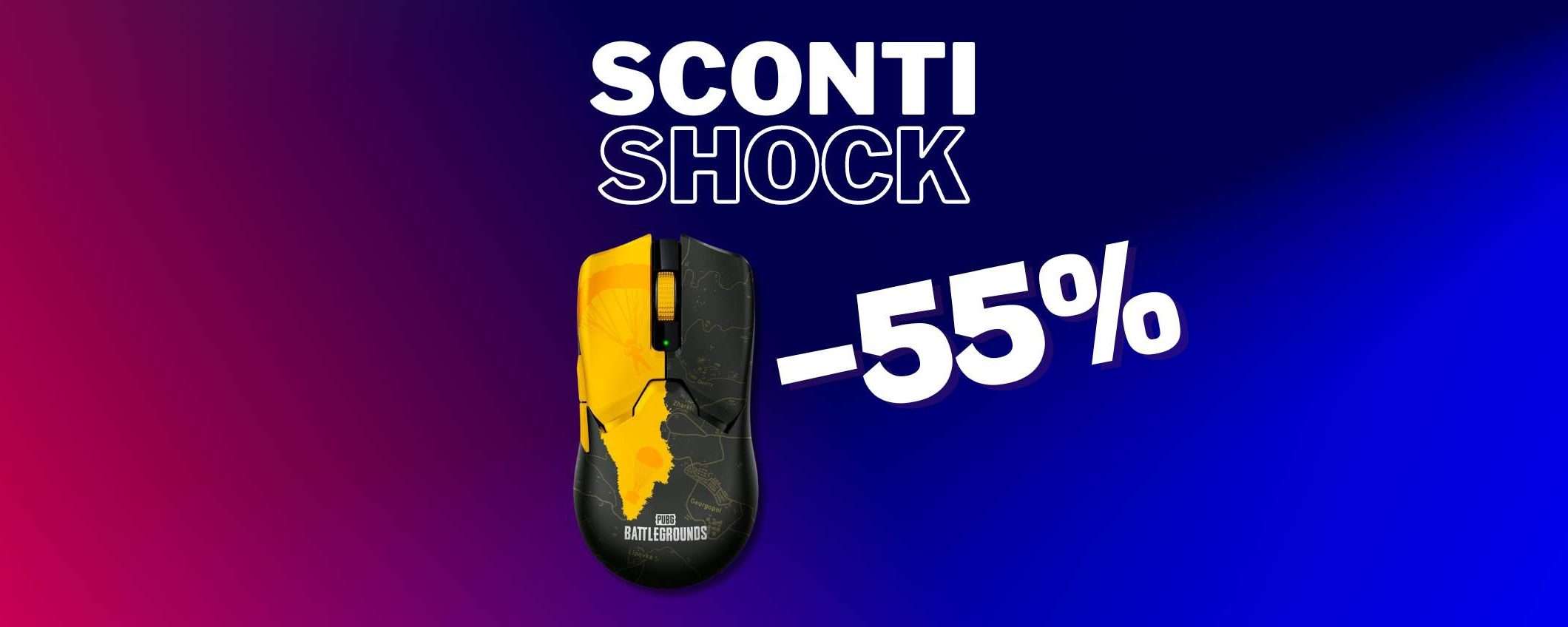 Mouse Razer Viper V2 Pro in sconto del 55% su Amazon!