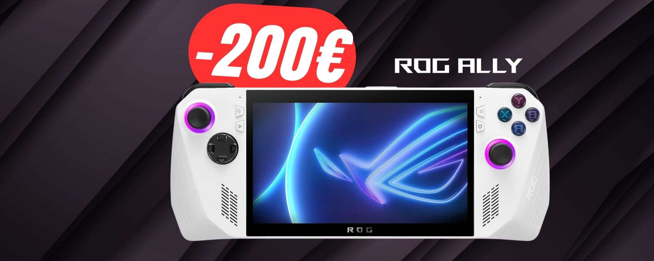 ASUS ROG Ally a -200€ in MENO (su Amazon) è REGALATA!