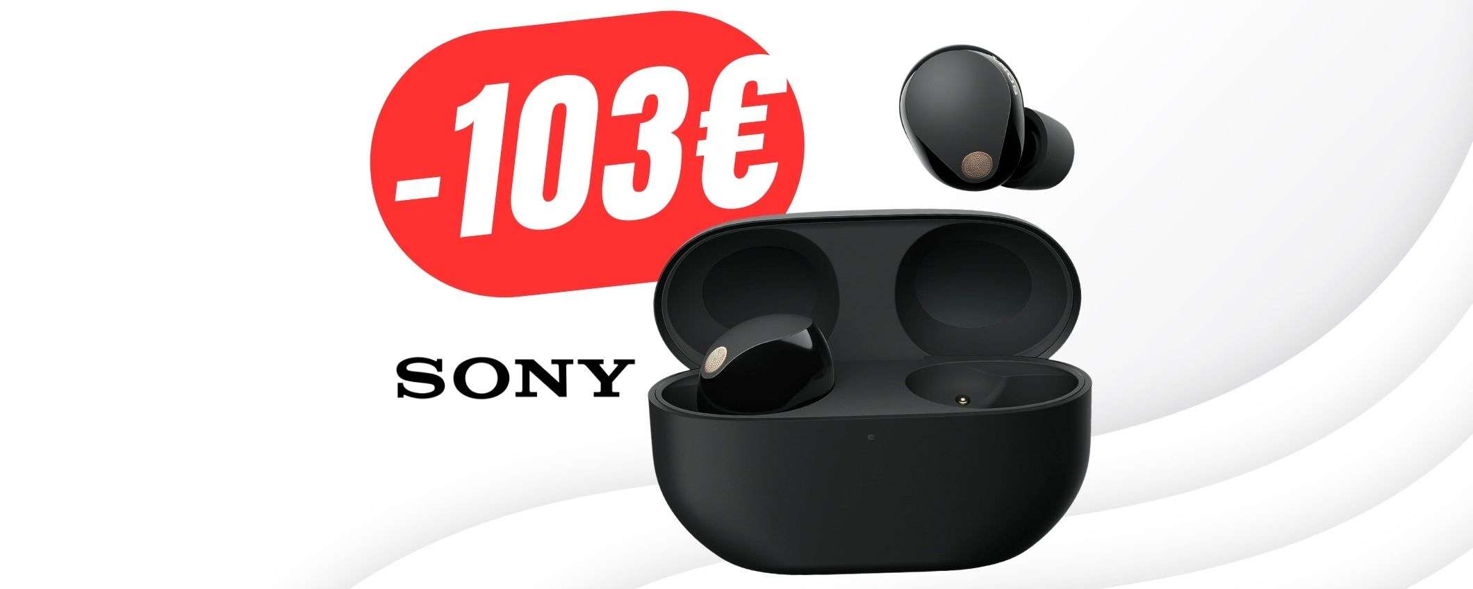 -103€ di SCONTO per gli AURICOLARI wireless top di SONY! -103€ di SCONTO per gli AURICOLARI wireless top di SONY!