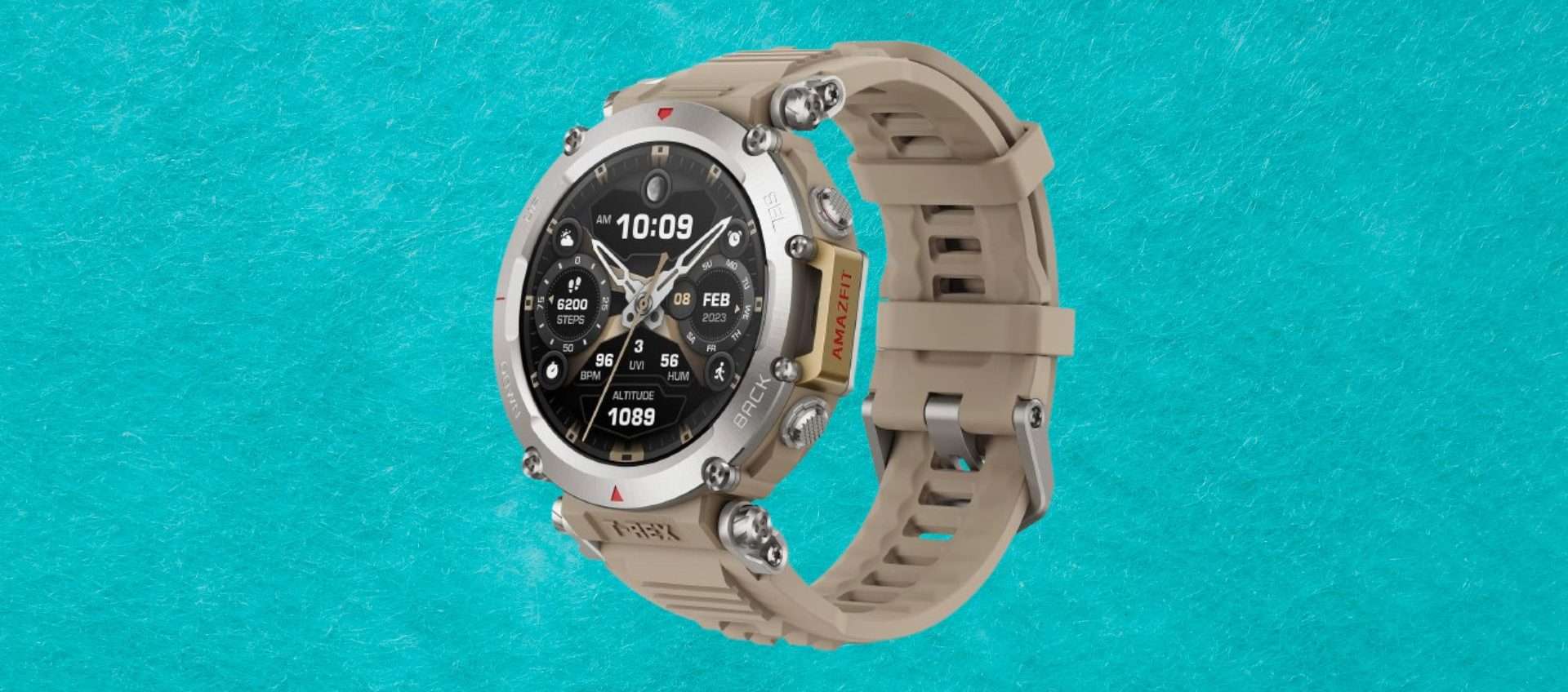 Amazfit T-Rex Ultra in offerta a 369€: uno smartwatch estremo in tutto Amazfit T-Rex Ultra in offerta a 369€: uno smartwatch estremo in tutto