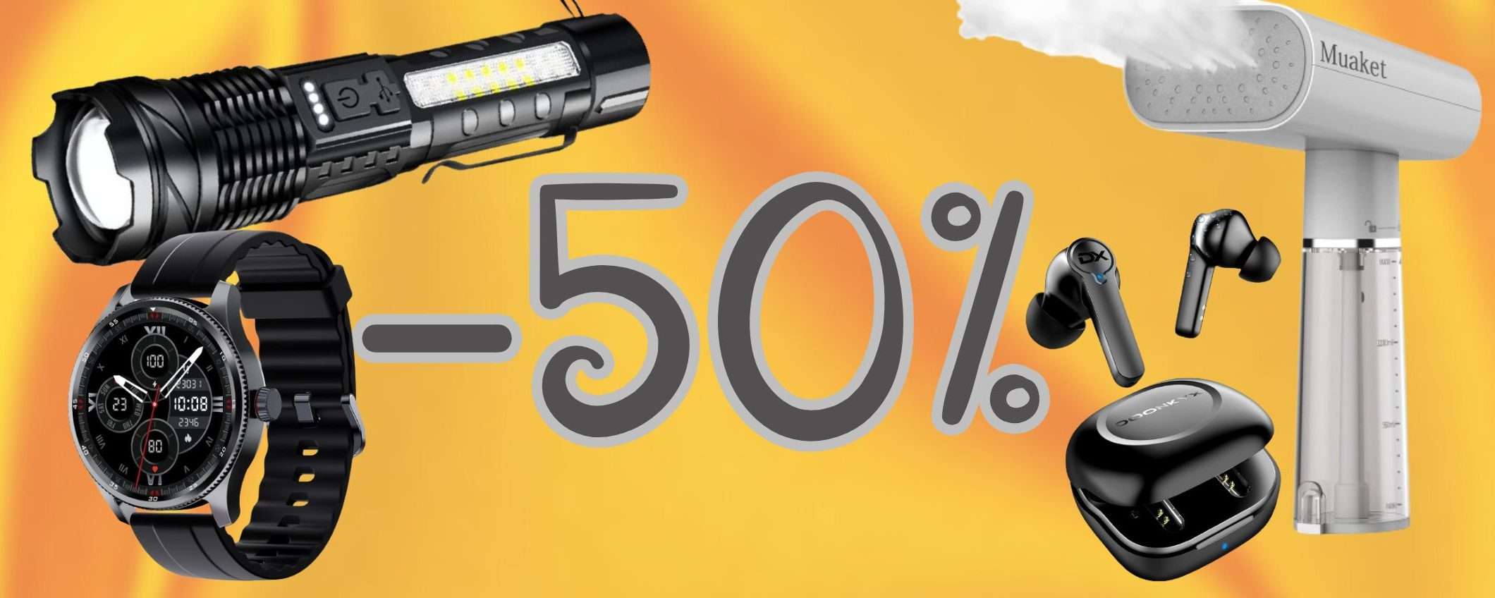 Amazon da 6€ a meno di 30€, occasioni top: TUTTO SVENDUTO con sconti del 50% Amazon da 6€ a meno di 30€, occasioni top: TUTTO SVENDUTO con sconti del 50%