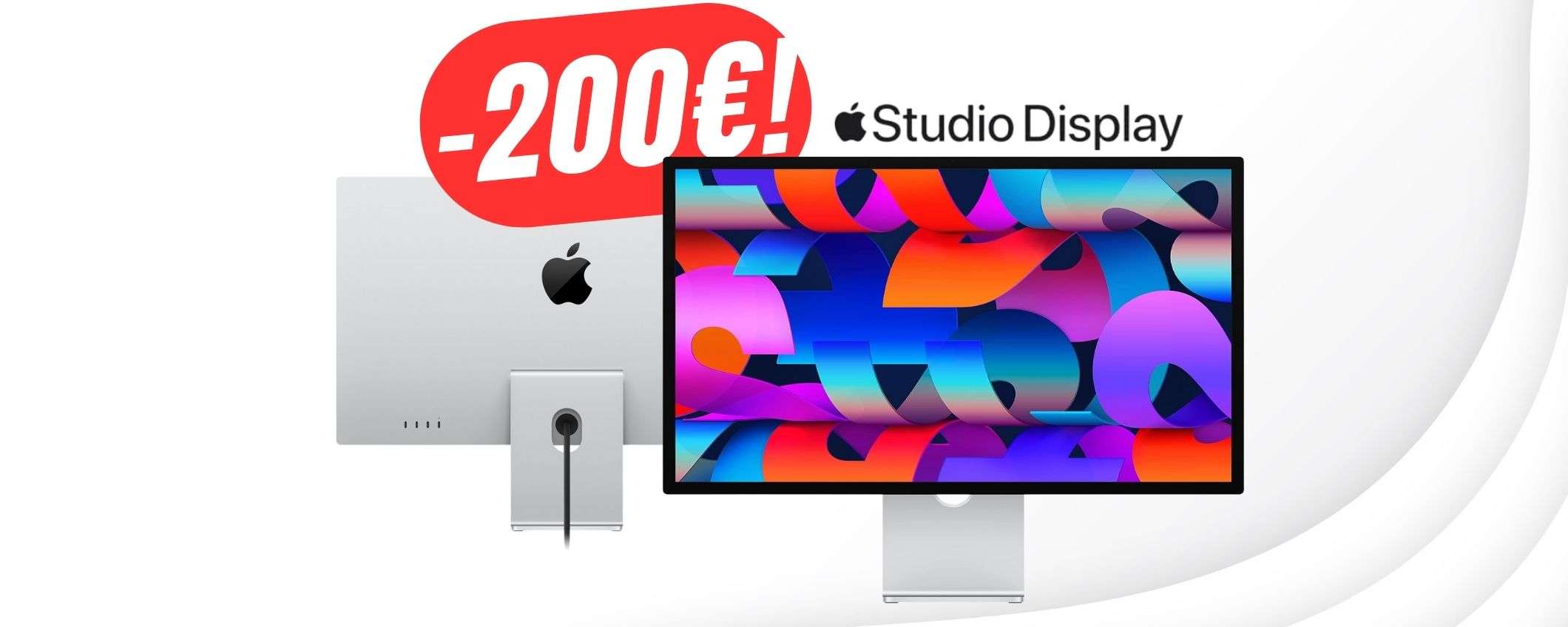 Monitor Apple con risoluzione 5K a un prezzo MAI VISTO PRIMA (-200€ in meno)! Monitor Apple con risoluzione 5K a un prezzo MAI VISTO PRIMA (-200€ in meno)!