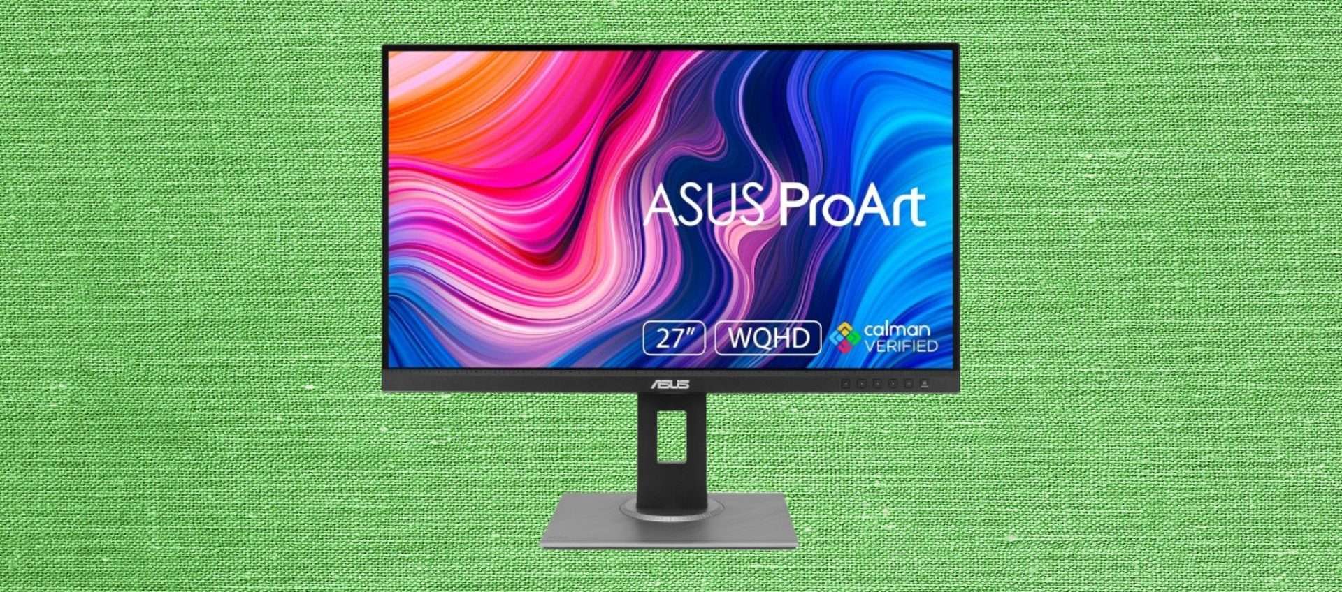 Monitor Asus ProArt in offerta a 259€: fedeltà cromatica sbalorditiva Monitor Asus ProArt in offerta a 259€: fedeltà cromatica sbalorditiva