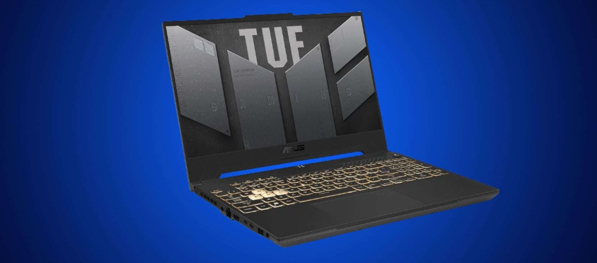 Asus TUF Gaming F15, tuo con il 29% di sconto: RTX 4060, Intel Core i7, ottimo schermo Asus TUF Gaming F15, tuo con il 29% di sconto: RTX 4060, Intel Core i7, ottimo schermo
