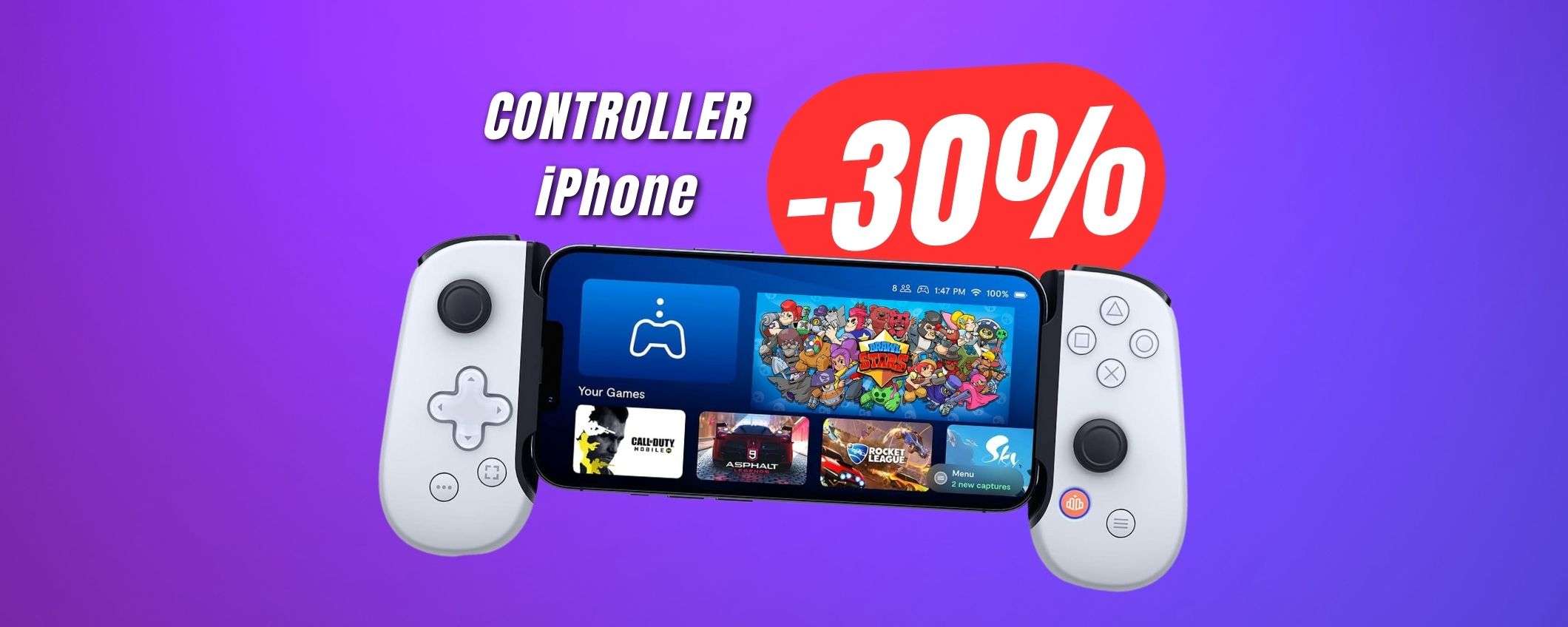 Domina su Brawl Stars per iPhone: -30% sul CONTROLLER perfetto!