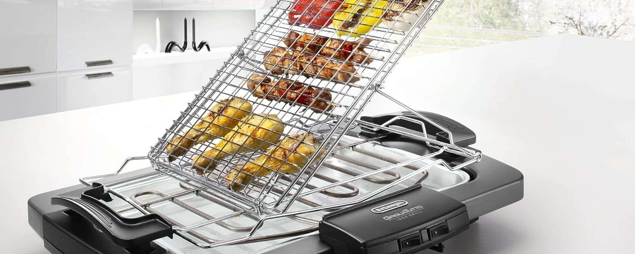 Barbecue elettrico con griglia e bistecchiera: SENZA FUMO e in SCONTO su Amazon Barbecue elettrico con griglia e bistecchiera: SENZA FUMO e in SCONTO su Amazon