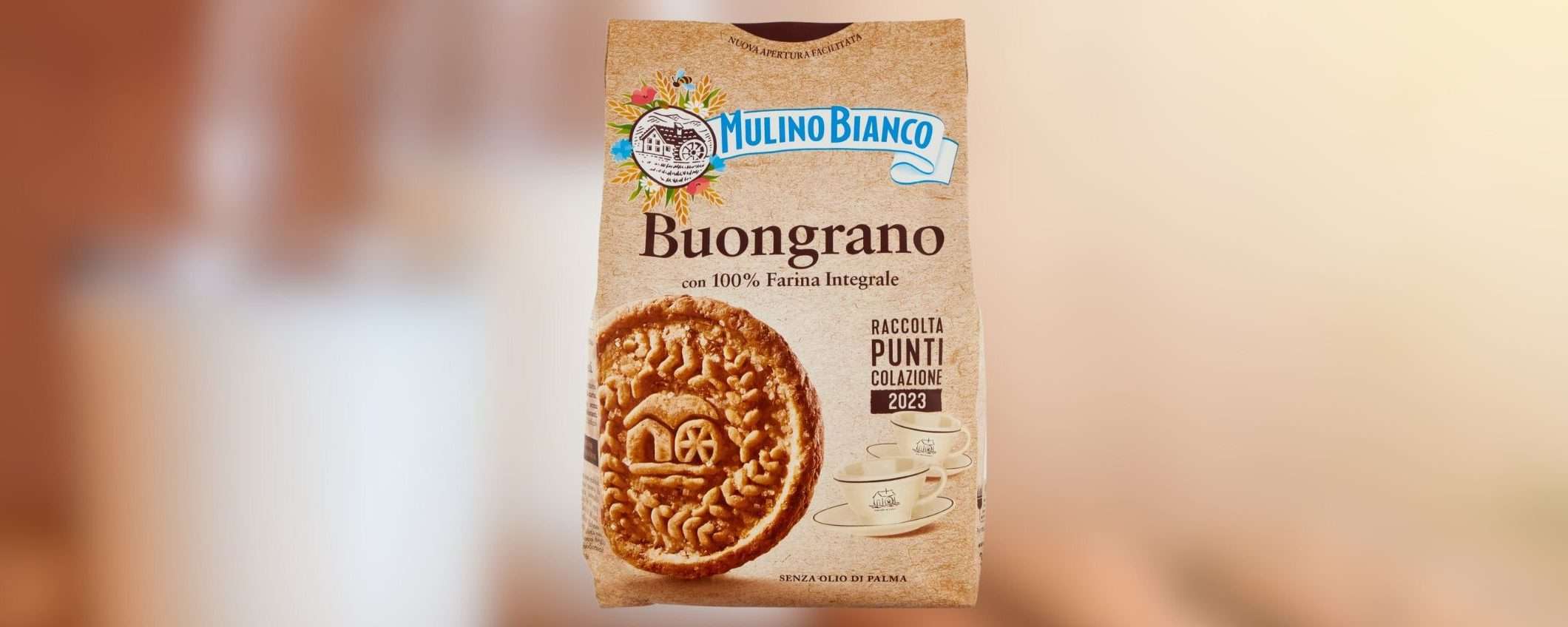 Biscotti MULINO BIANCO Buongrano con Farina Integrale a 1,19€: SCONTO del 54% (Amazon)