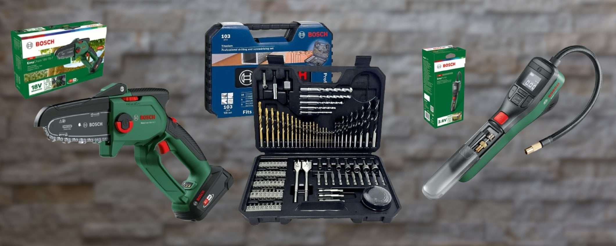 Amazon BATTE Parkside: Bosch in promozione con tantissimi COUPON SCONTO