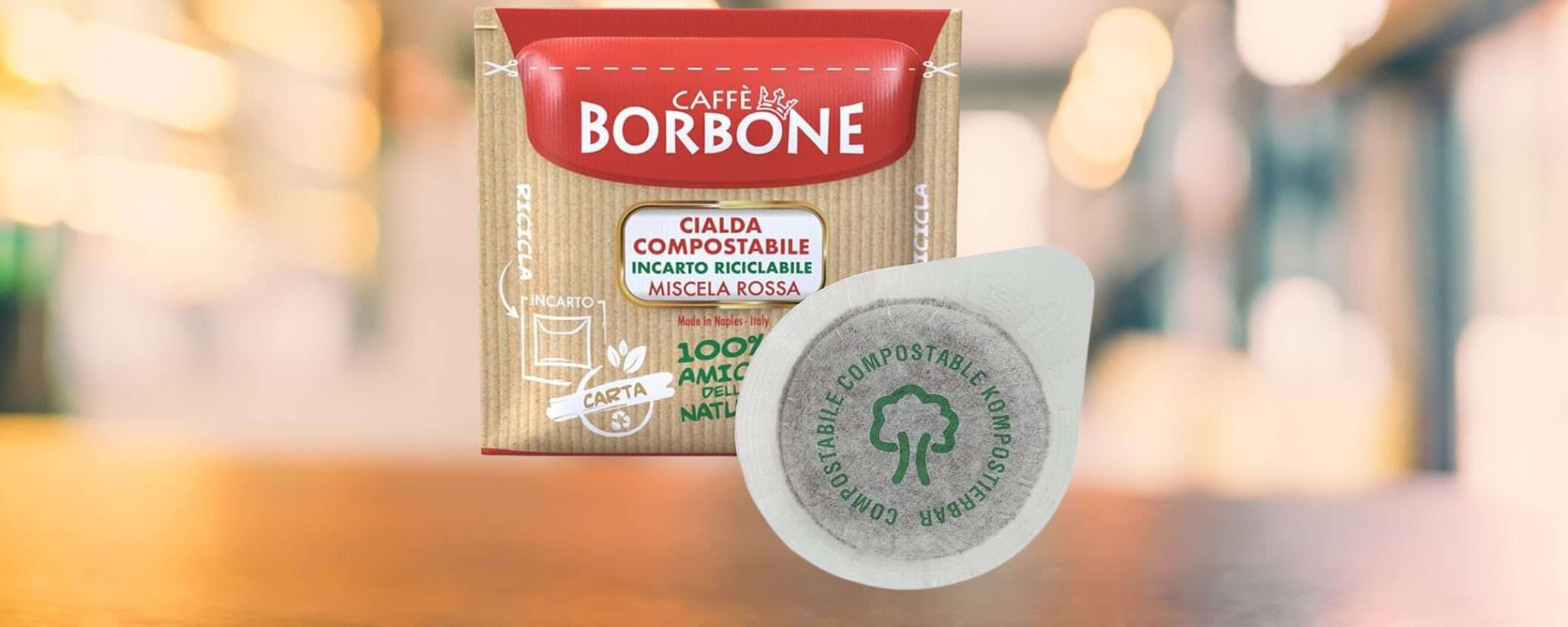 150 cialde Caffè Borbone miscela ROSSA a PREZZO SCORTA su Amazon (-15%)