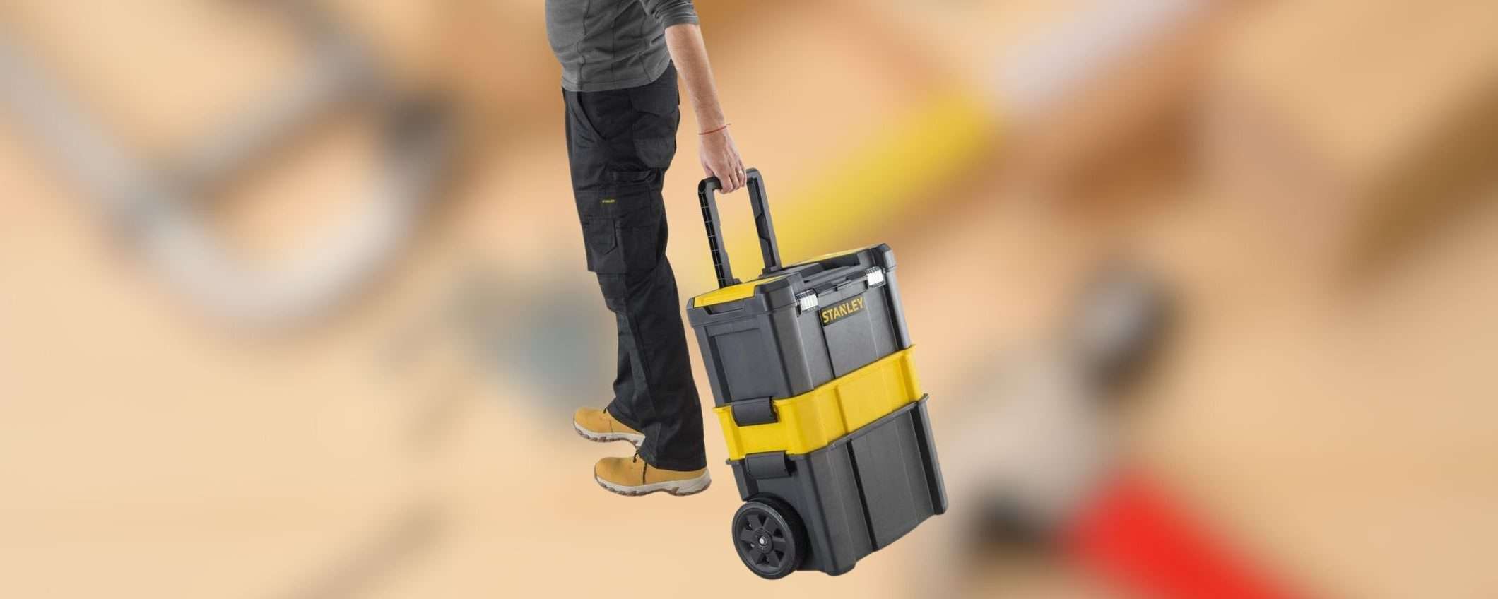 Carrello porta utensili Stanley a TRE LIVELLI: solo 35,95€ su Amazon con il 39% di sconto Carrello porta utensili Stanley a TRE LIVELLI: solo 35,95€ su Amazon con il 39% di sconto