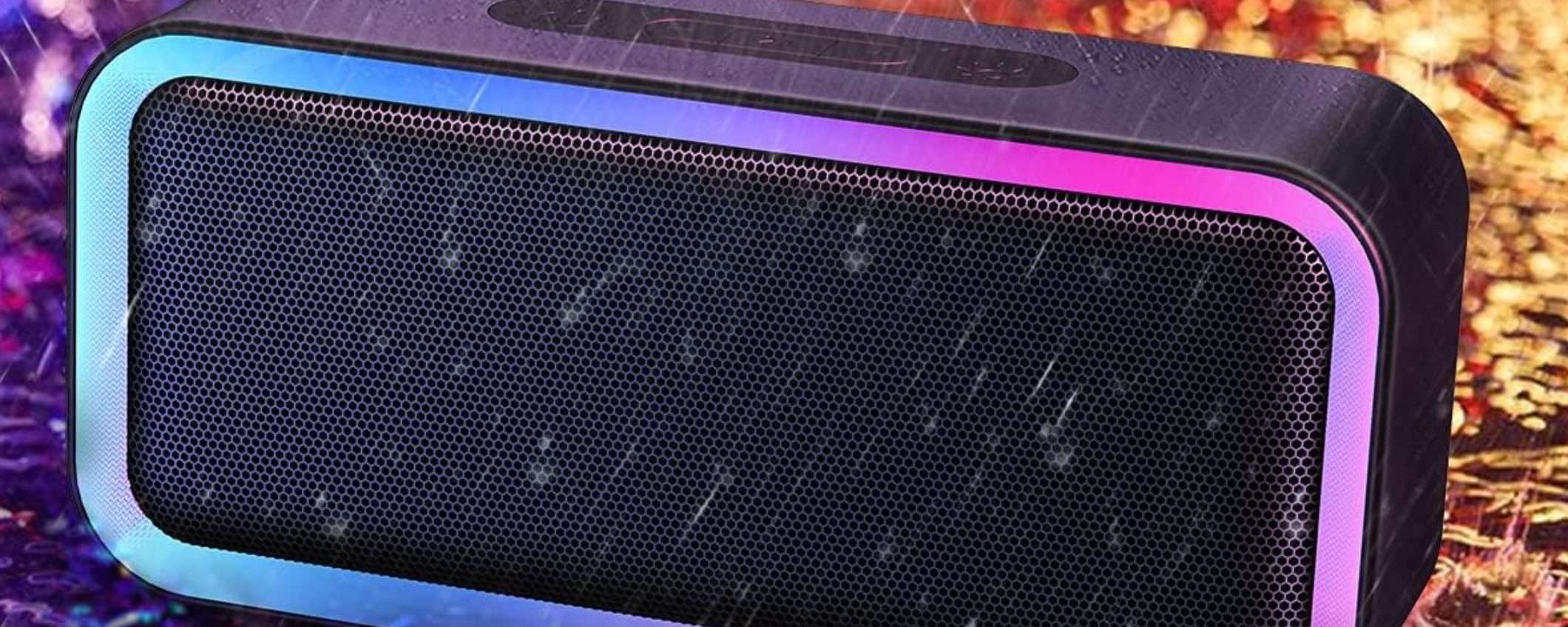 Cassa bluetooth con luci RGB a 17,99 euro: CHE OFFERTA su Amazon (-58%) Cassa bluetooth con luci RGB a 17,99 euro: CHE OFFERTA su Amazon (-58%)