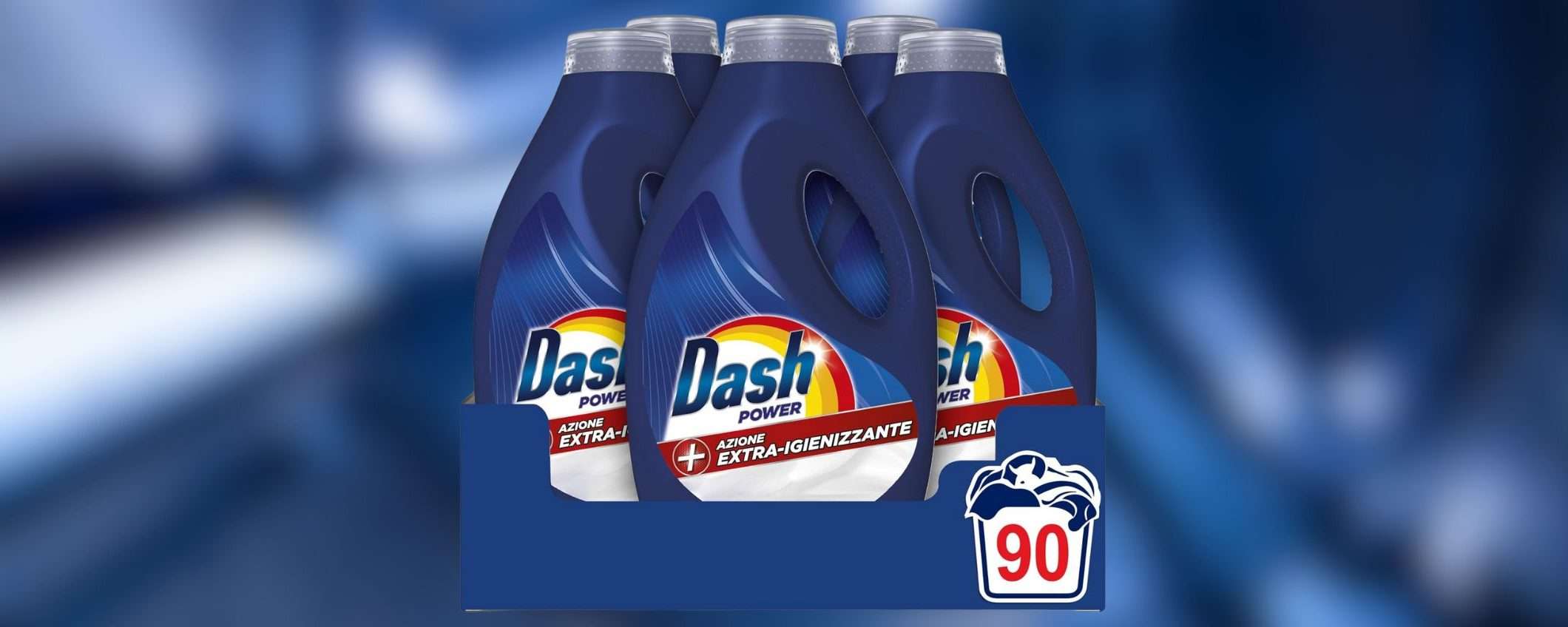 Detersivo Dash Power Extra-Igienizzante: formato CONVENIENZA a prezzo WOW su Amazon (-38%) Detersivo Dash Power Extra-Igienizzante: formato CONVENIENZA a prezzo WOW su Amazon (-38%)