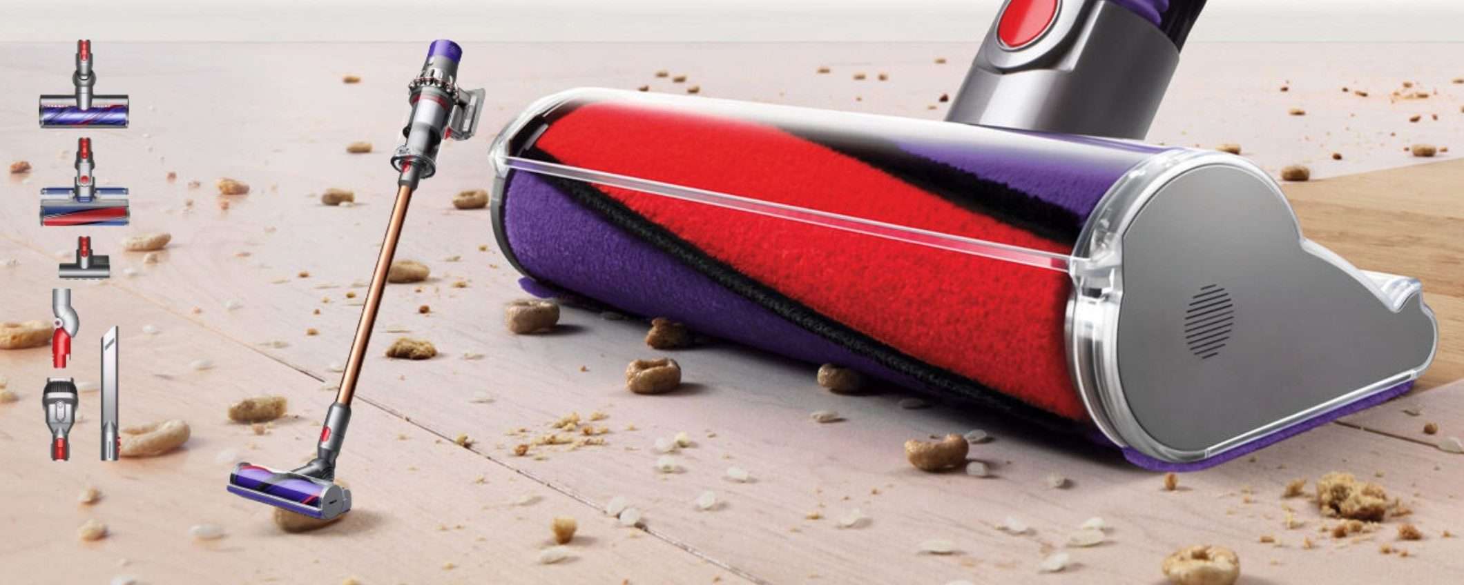 Dyson V10 con 215€ di sconto: PULIZIE PREMIUM a prezzo accessibile Dyson V10 con 215€ di sconto: PULIZIE PREMIUM a prezzo accessibile