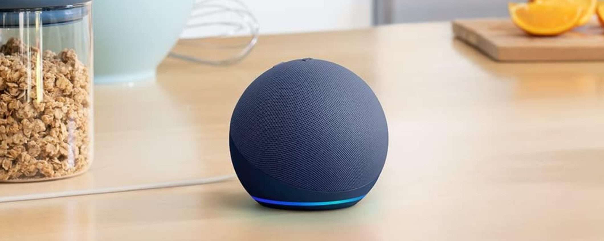Echo Dot 5 con Alexa: prezzo ABBATTUTO su Amazon, risparmi il 46% Echo Dot 5 con Alexa: prezzo ABBATTUTO su Amazon, risparmi il 46%