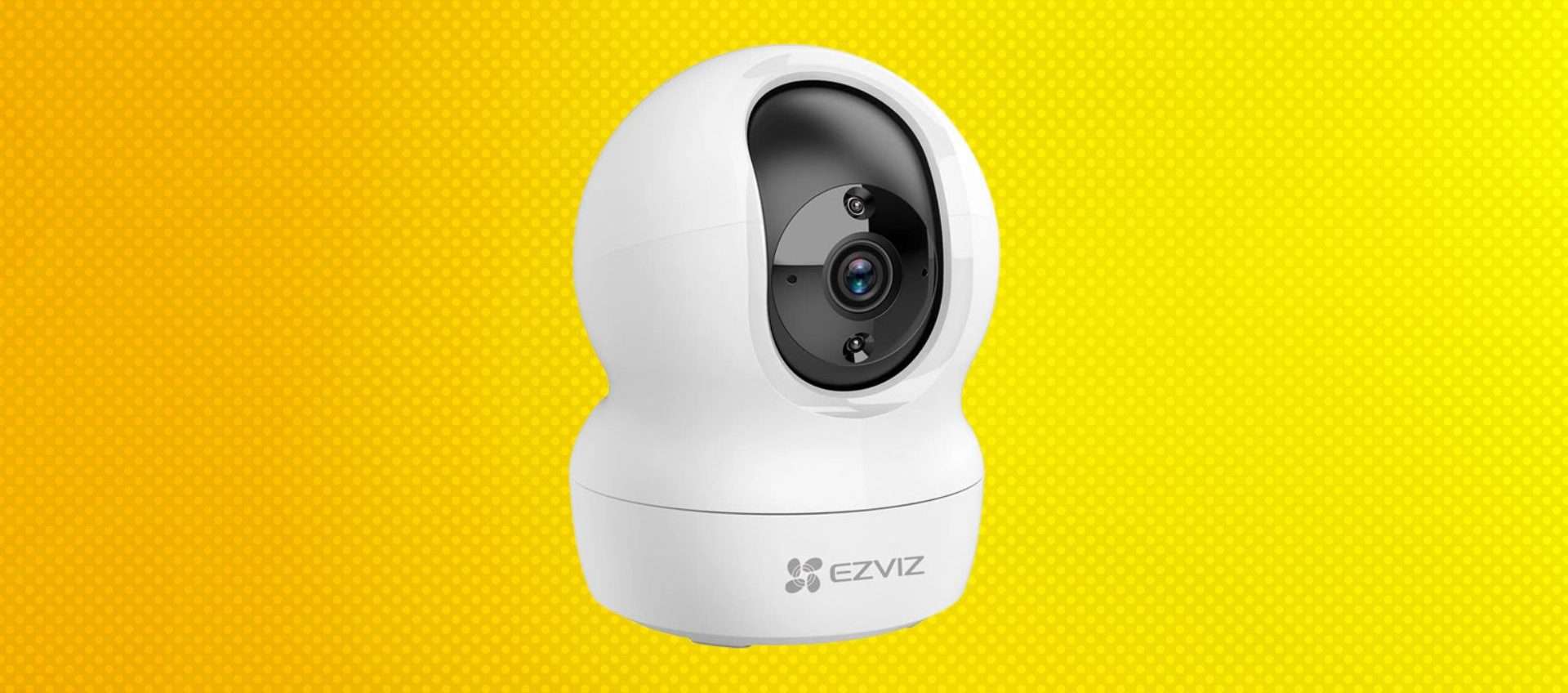 Telecamera di sicurezza con rotazione 360°, che prezzo! Con il coupon risparmi Telecamera di sicurezza con rotazione 360°, che prezzo! Con il coupon risparmi