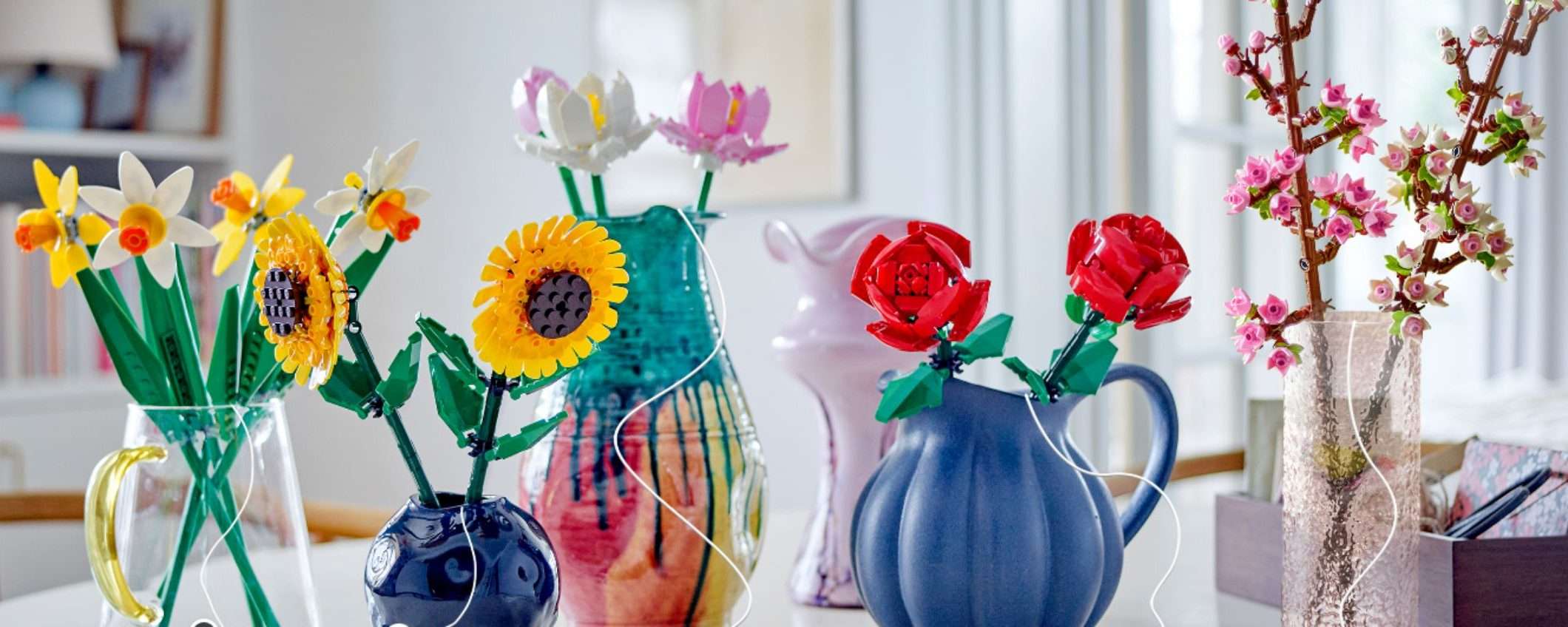 Fiori LEGO per la Festa della Mamma: 5 set per creare il tuo mazzo personalizzato