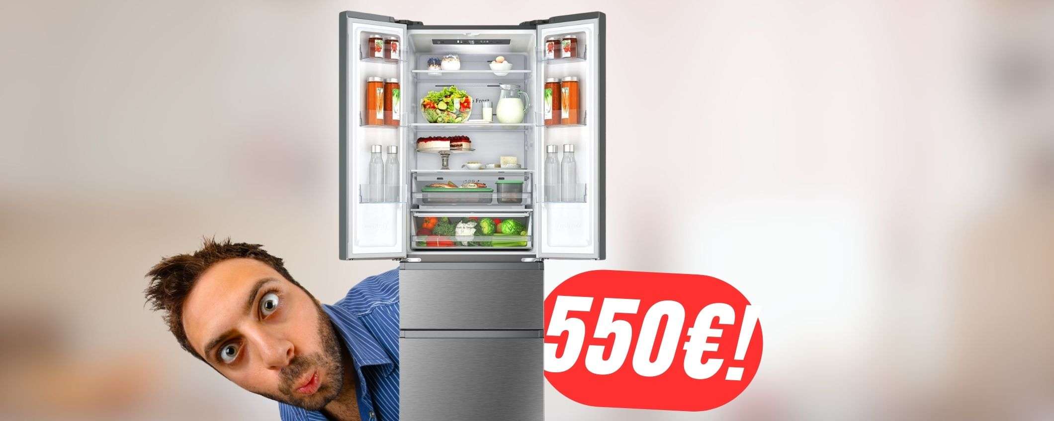 Da 879€ a 550€: il frigorifero da 485L di Hisense è l'ideale per la tua cucina! Da 879€ a 550€: il frigorifero da 485L di Hisense è l'ideale per la tua cucina!