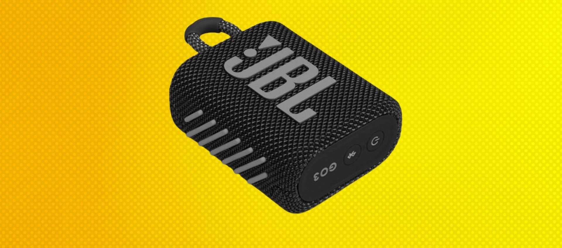 JBL Go 3 in offerta a 34,99€: design compatto, bassi potentissimi JBL Go 3 in offerta a 34,99€: design compatto, bassi potentissimi