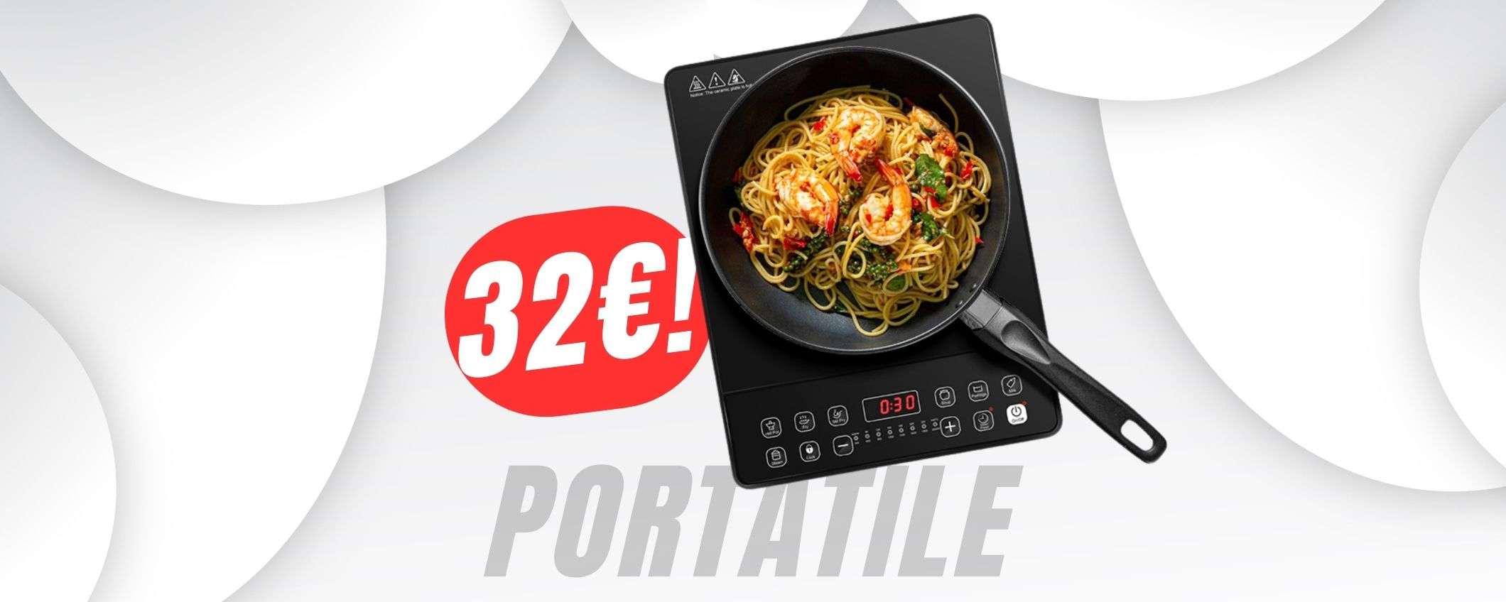 -50% di SCONTO per la PIASTRA a induzione PORTATILE! -50% di SCONTO per la PIASTRA a induzione PORTATILE!