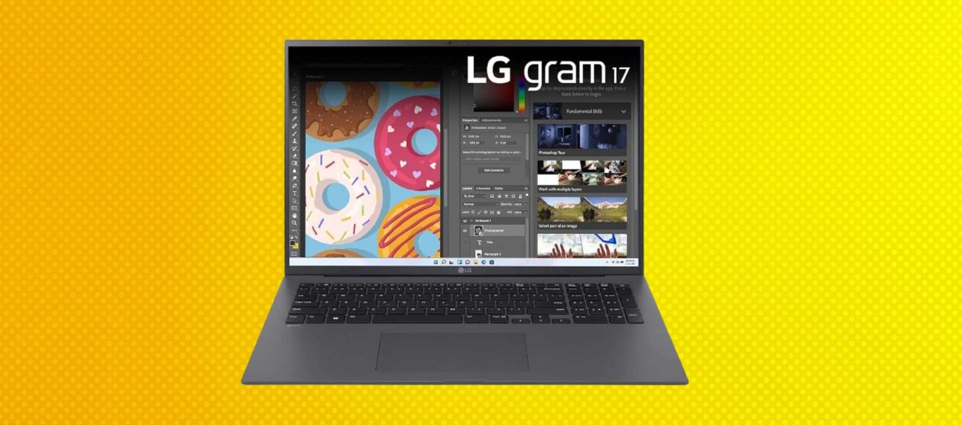 LG Gram 17 in offerta: schermo magnifico e grandi prestazioni LG Gram 17 in offerta: schermo magnifico e grandi prestazioni