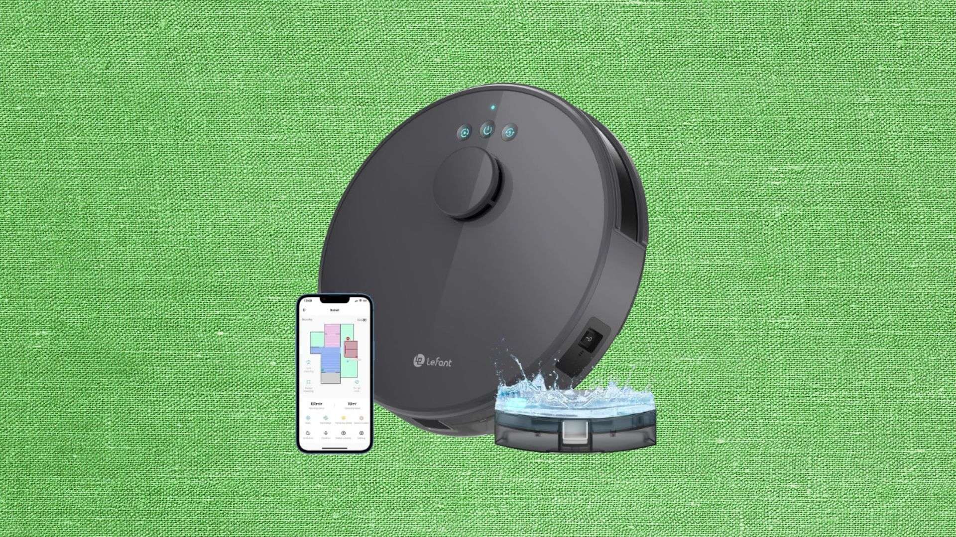 Kit Serbatoio Acqua E Filtro Per Robot Aspirapolvere HONITURE Q6 Pro – Ricambio 2 In 1 Originale Compatibile
