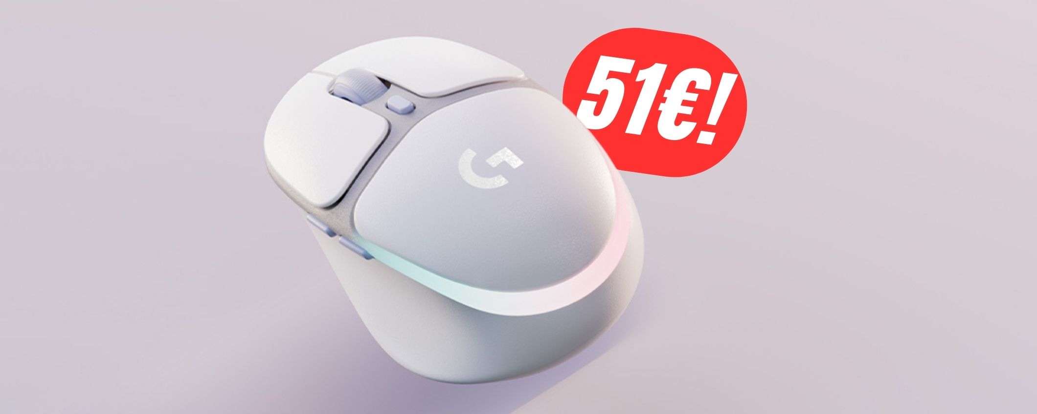 Perfetto per le mani piccole e wireless: il mouse Logitech è SCONTATO di -67€!