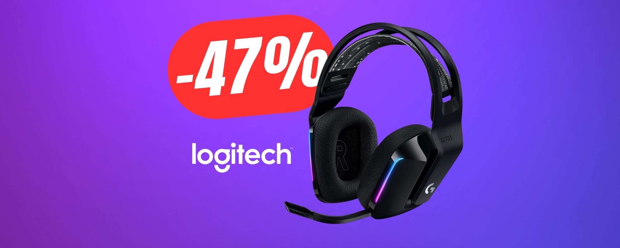 -47% di SCONTO per le cuffie Logitech DEFINITIVE! -47% di SCONTO per le cuffie Logitech DEFINITIVE!