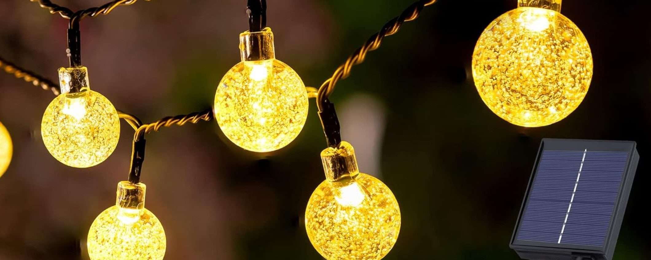 Feste in giardino UNICHE con questa catena luminosa in OFFERTA (Amazon) Feste in giardino UNICHE con questa catena luminosa in OFFERTA (Amazon)